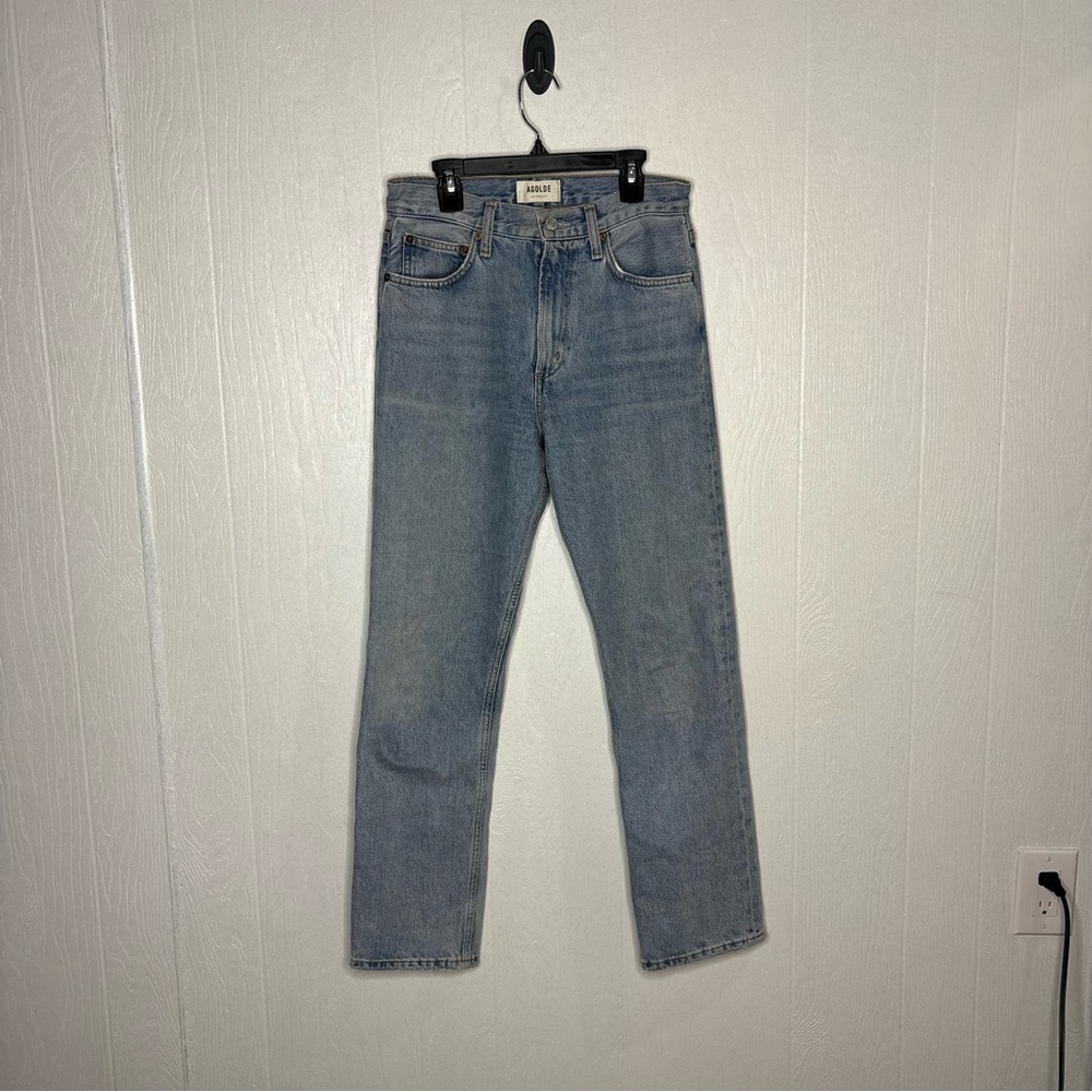 AGOLDE Mia mid rise straight Jean size 25 - Picture 2 of 13